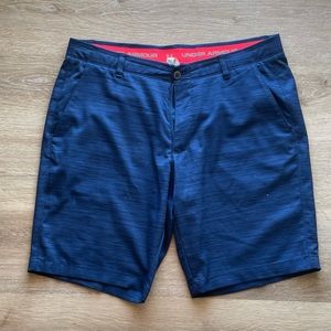 EUC Under Armour Navy Golf Shorts Az 38